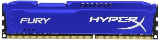 HyperX HX318C10F/8 FURY Blue, 8 GB, 1866 MHz DDR3 CL10 DIMM