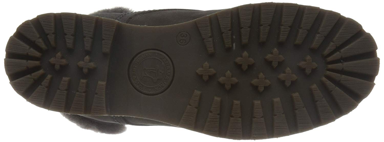 Panama Jack Women's Panama 03 Igloo Combat Boots, Grey (B20 Nobuck Gris), 5 UK, Grey B20 Nobuck Gris - Image 4