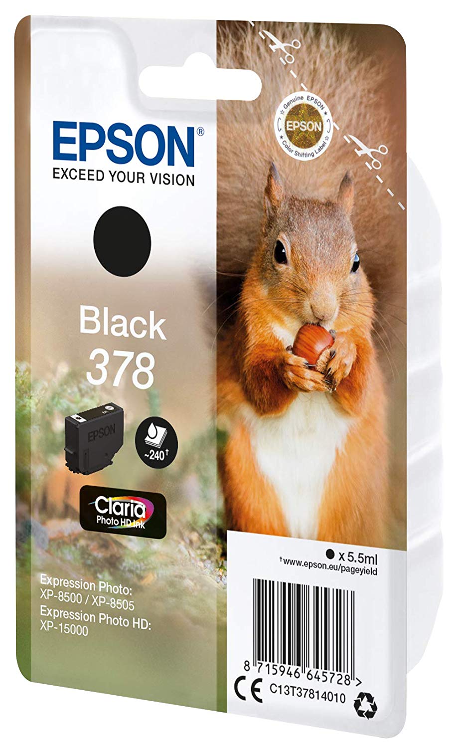 Epson C13T37814020 Inkjet Cartridge - Black - Image 3