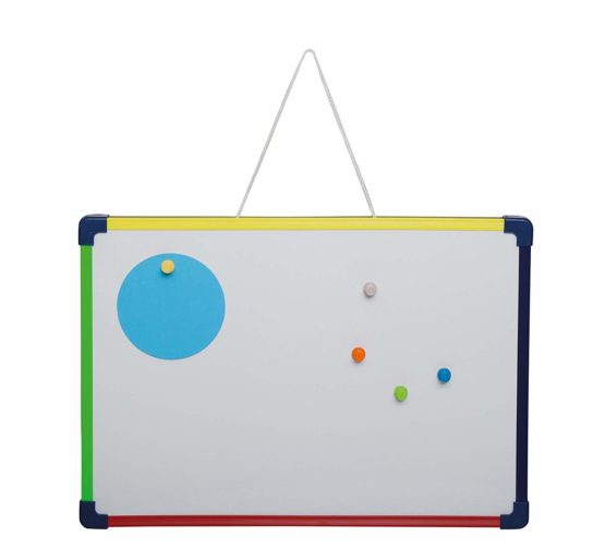 MAUL 28 x 40 cm Children's Portable Colourful Magnetic Board with Loop - Image 3
