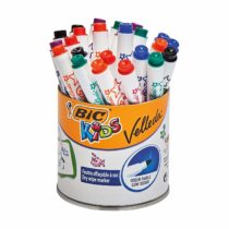 BIC Kids Mini Velleda Whiteboard Markers - Pot of 24