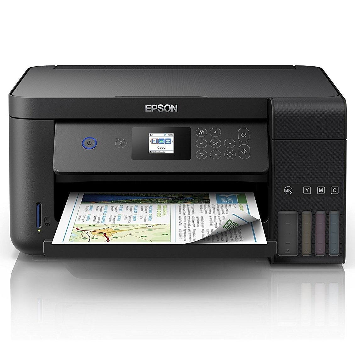 Epson EcoTank ET-2750 A4 Print/Scan/Copy Wi-Fi Printer, Black