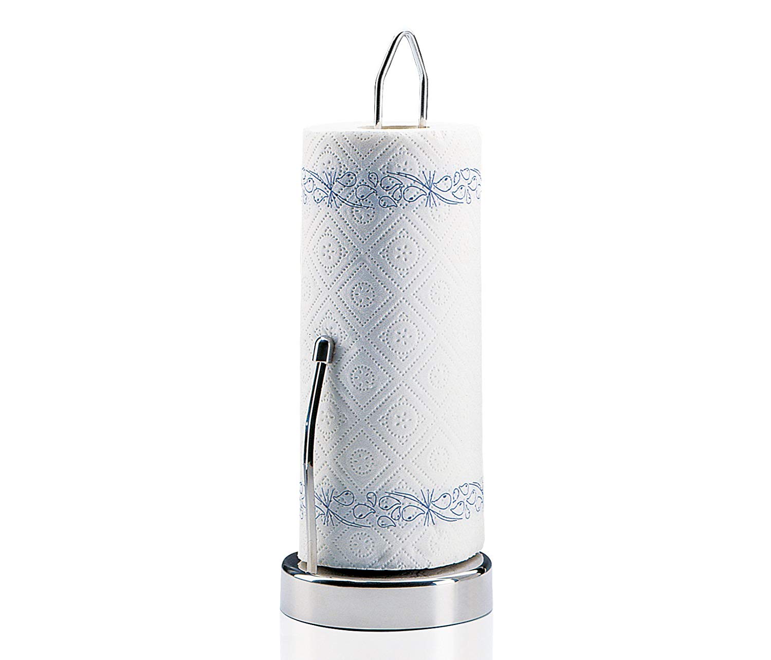 Küchenprofi 1002362800 Kitchen Roll Holder with Clip, Transparent, standard size