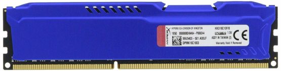 HyperX HX318C10F/8 FURY Blue, 8 GB, 1866 MHz DDR3 CL10 DIMM - Image 2