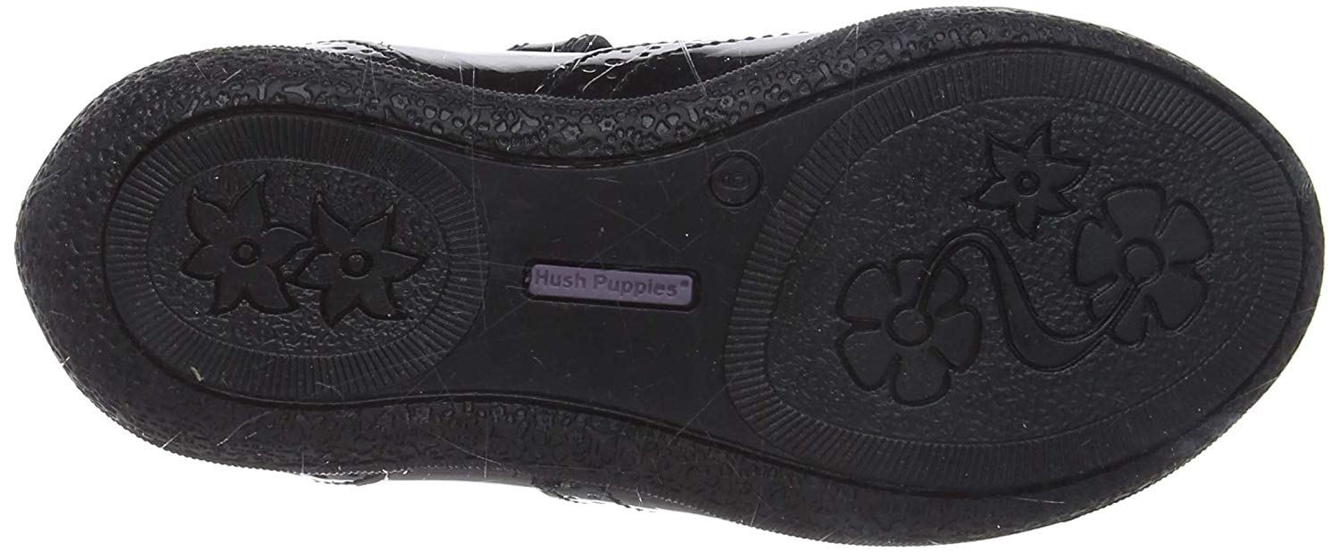 Hush Puppies Rina, Girls’ Mary Jane, Black (Black), 12 UK Child(30.5 EU) - Image 4