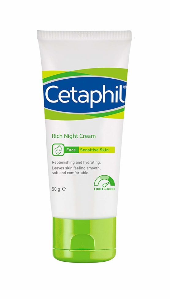 Cetaphil Rich Night Cream, Skin Care, Moisturiser, Face Cream, for Sensitive Skin and All Skin Types, Moisturising, Hydrating, Non-comedogenic, Dermatologist recommended, 1x 50g - Image 2