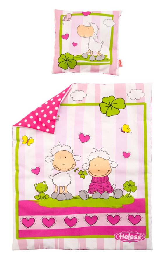 Heless 4000Heless Blanket with Pillow for Doll