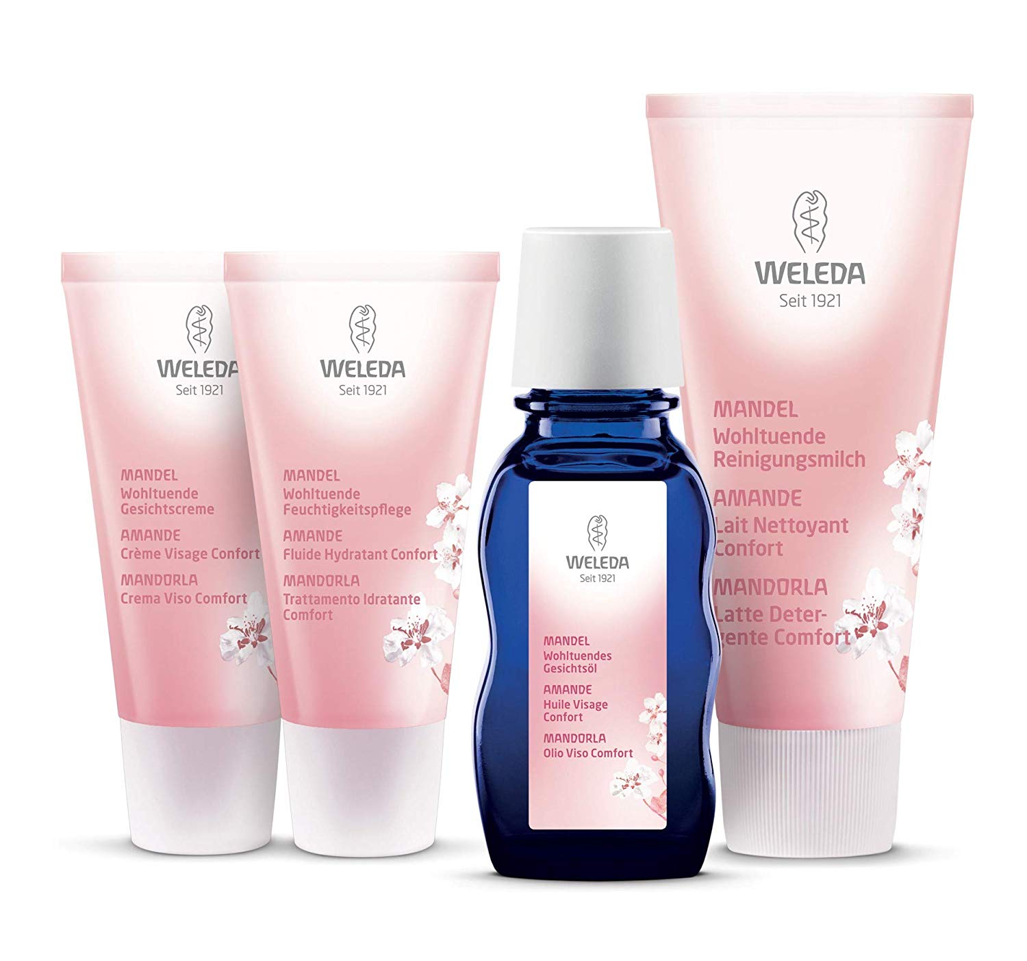 Weleda Almond Soothing Facial Oil, Sin colour, 50 ml (Pack of 1) - Image 4