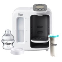 Tommee Tippee Perfect Prep Day & Night, Baby Bottle Maker Machine with Digital Display and Adjustable Volume, White