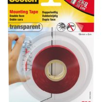 3M 40041950 Scotch-Fix Transparent Mounting Tape 4910C-1950-P, 19mm x 5m, 1 roll/Pack