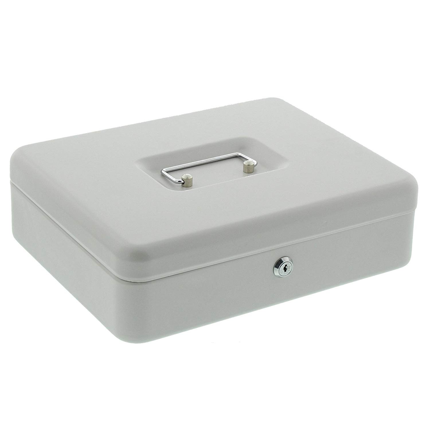 Burg-Wächter Money 5030 Cash Box, Grey, 240 mm x 90 mm x 300 mm