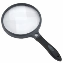 Carson SG-14 2x SureGrip Acrylic Soft Grip Handheld Magnifying Glass with 10x Spot Lens, 12.7cm