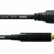 Cordial Intro 5m XLR Male to Jack Plug Microphone Cable