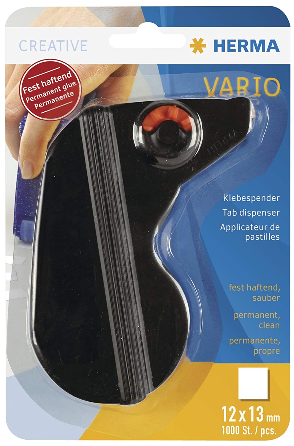 HERMA Vario 1030 Tab Dispenser Black, nur Spender - Image 2