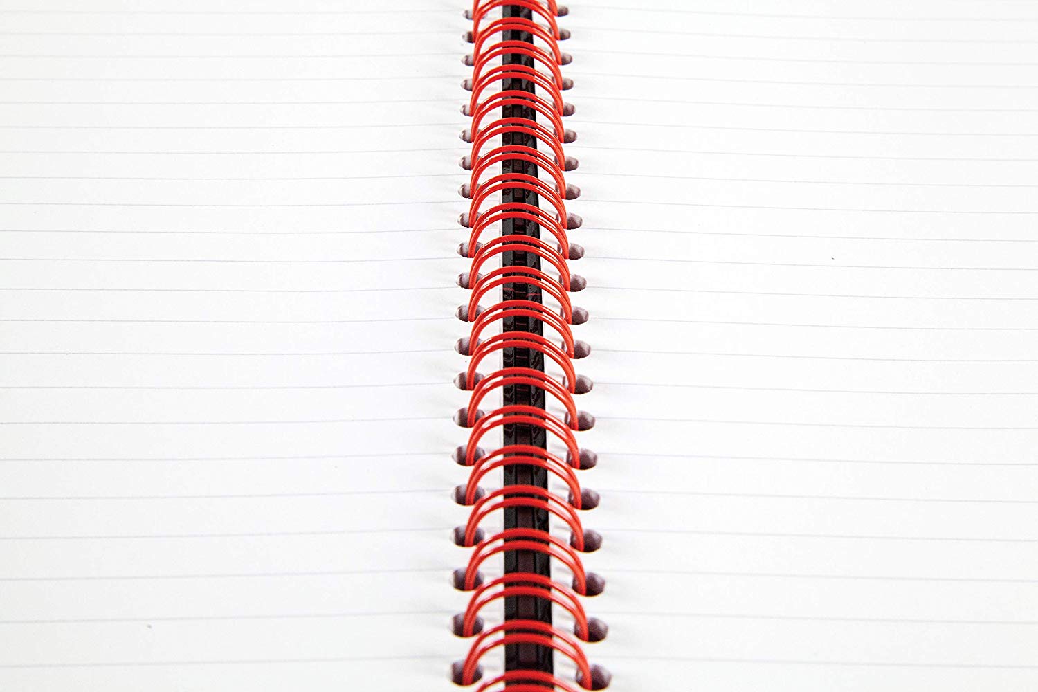Oxford Black n' Red A4 Wirebound Hardback Recycled Notebook - Image 3