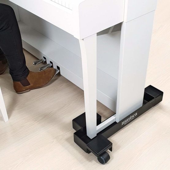 Musisca CASTOR-GLIDE Digital Piano Castors - Black - Image 2