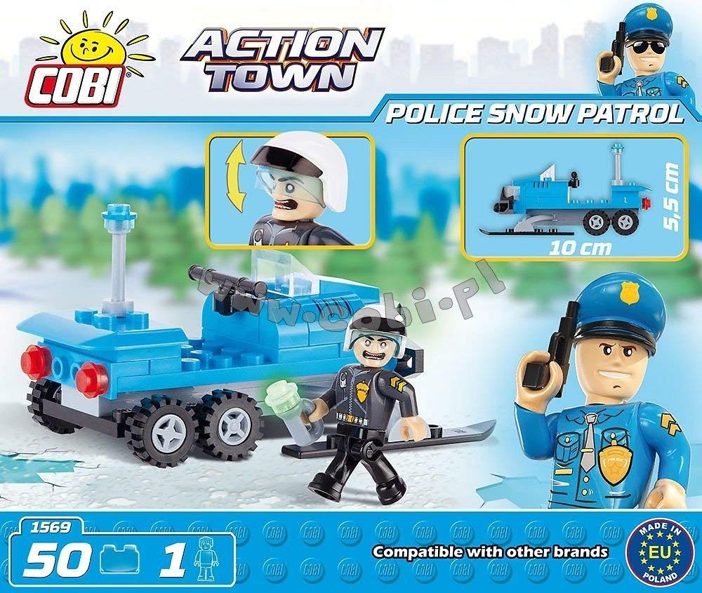 COBI 1472 Pompiers contre un feu chimique