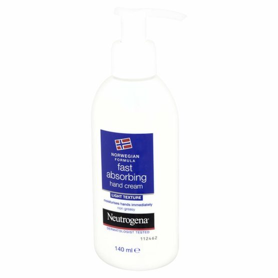 Neutrogena Norwegian Formula Fast Absorbing Hand Cream Light Texture 140 ml - Image 2