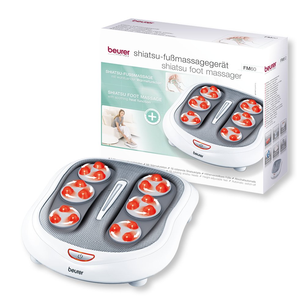 Beurer FM60 Shiatsu Foot Massager, White - Image 2