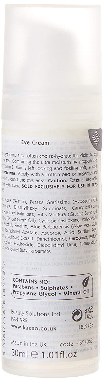 Kaeso Candy Eye Cream 30ml, Hydrating & Smoothing Under Eye Cream, Refreshing Eye Care for Soft & Revitalised Skin - Image 2