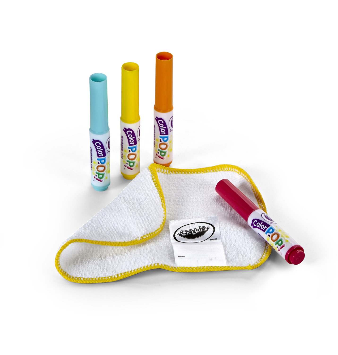 Crayola Mini Kids Colour Pop - 81-2007-E-000 4x Marker Refill - Water Washable Colouring, Multicolor, 4 count (Pack of 1) - Image 3