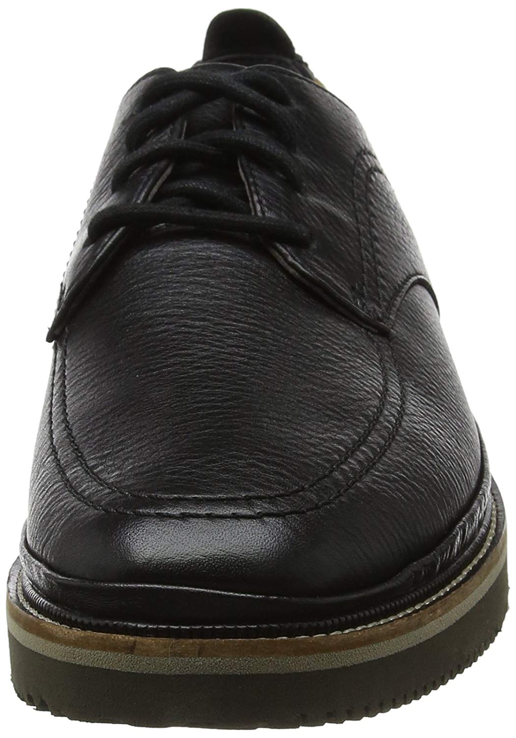 Hush Puppies Scarpe Derby Uomo – Carlos Luganda, Pelle, Suola In Gomma, Tacco Piatto, Colore Marrone, Taglia Unica - 4