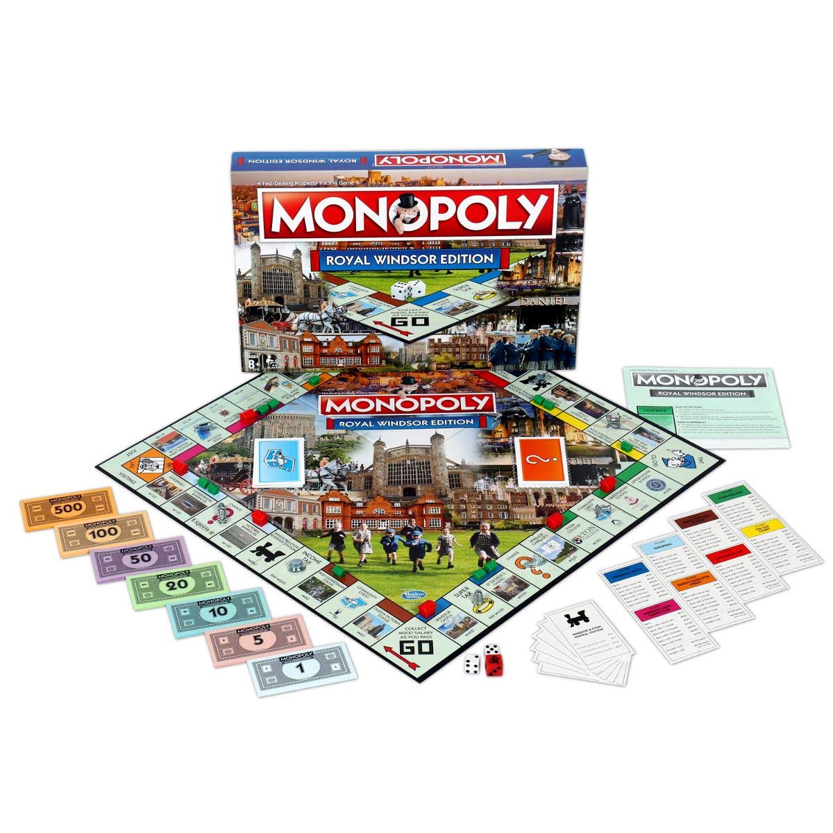 Winning Moves Royal Windsor Monopoly Board Game, Advance to the Windsor Lawn Tennis Club, Cinnamon Cafe - Image 2