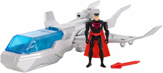 JUSTICE LEAGUE Action FGP35 Superman and Justice 1" Vehicle Set