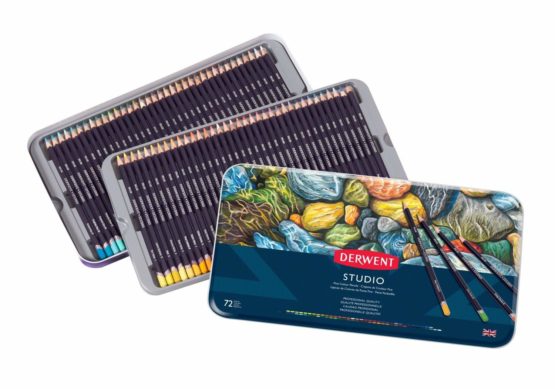 Derwent Studio Colouring Pencils Tin (Set of 72) - Image 2