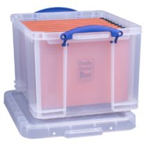 Really Useful Box 35 Clear + 10 x Suspension Files