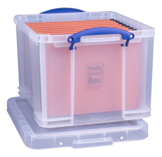 Really Useful Box 35 Clear + 10 x Suspension Files