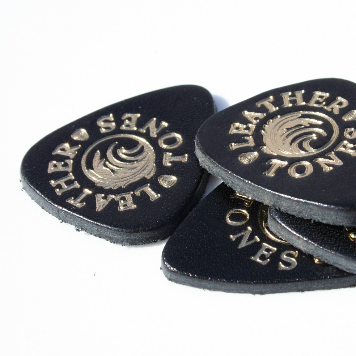 Leather Tones Black Leather (Pack of Four) - Image 4