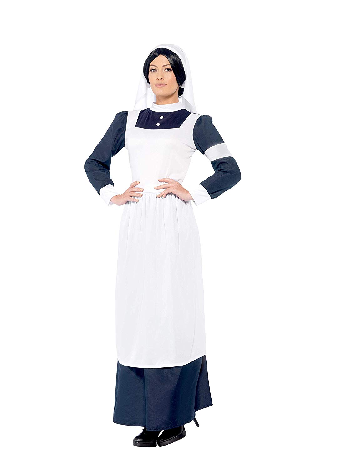 Smiffys Great War Nurse Costume, White, XL - UK Size 20-22 - Image 2