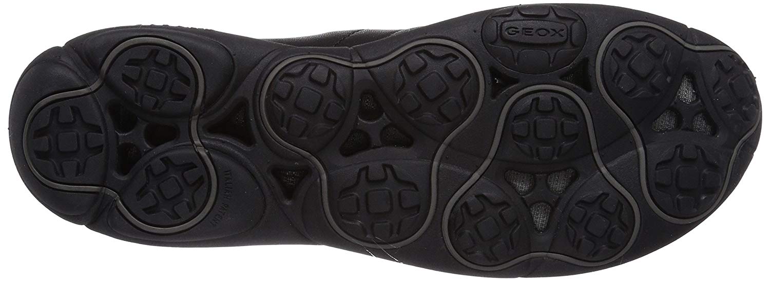 Geox Mens U Nebula Sneakers, Black, 10 UK - Image 4