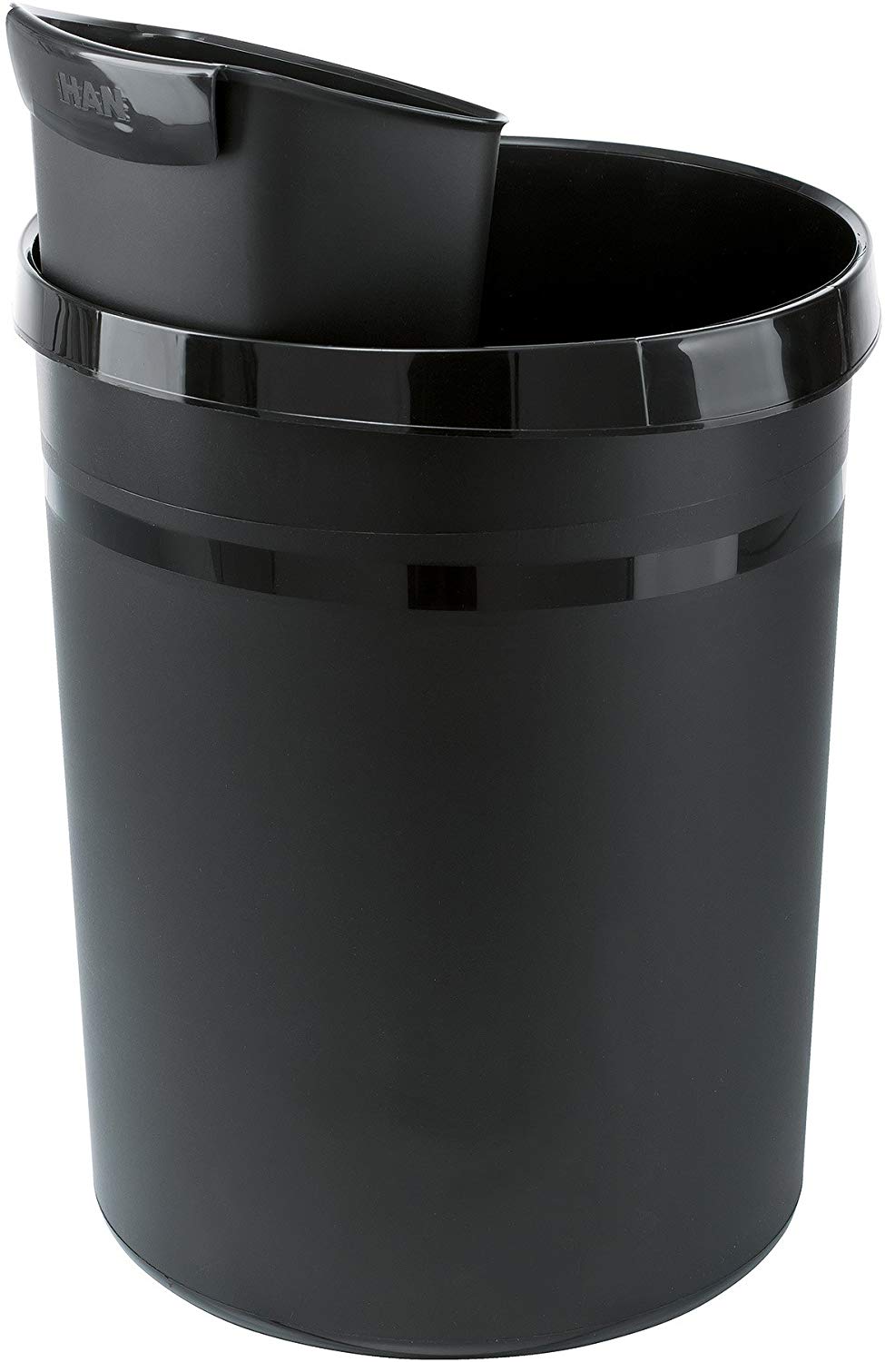 HAN 18355-13 Waste Paper Bin, Bin Liner, 2.5 Litre Volume for 18190 and 18130, Black - Image 2
