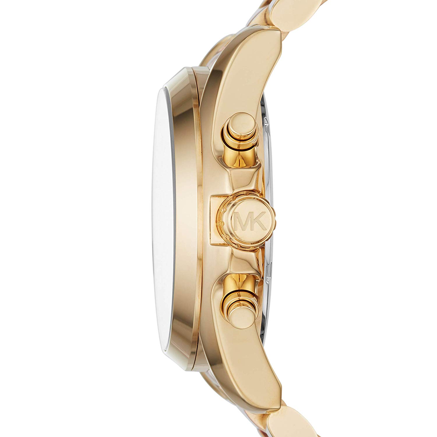 Michael Kors MK6359 Mens Bradshaw Watch, Gold Tone and Rose Gold Tone, 43MM - Image 2