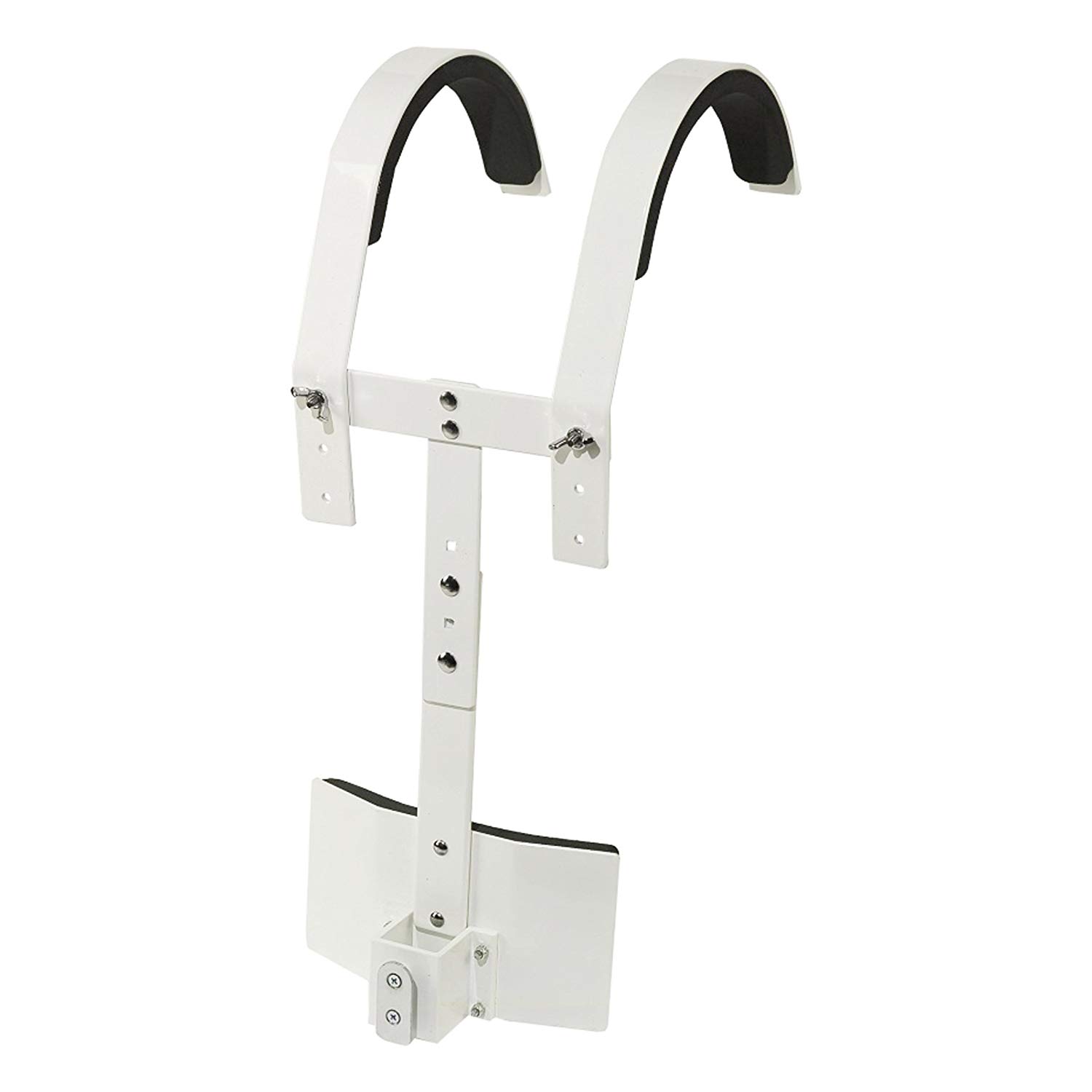 GEWA Marching Drum, Marching Drum Accessories, Snare Drum Carry Frame with Adapter, White, Carrier Snare Drum