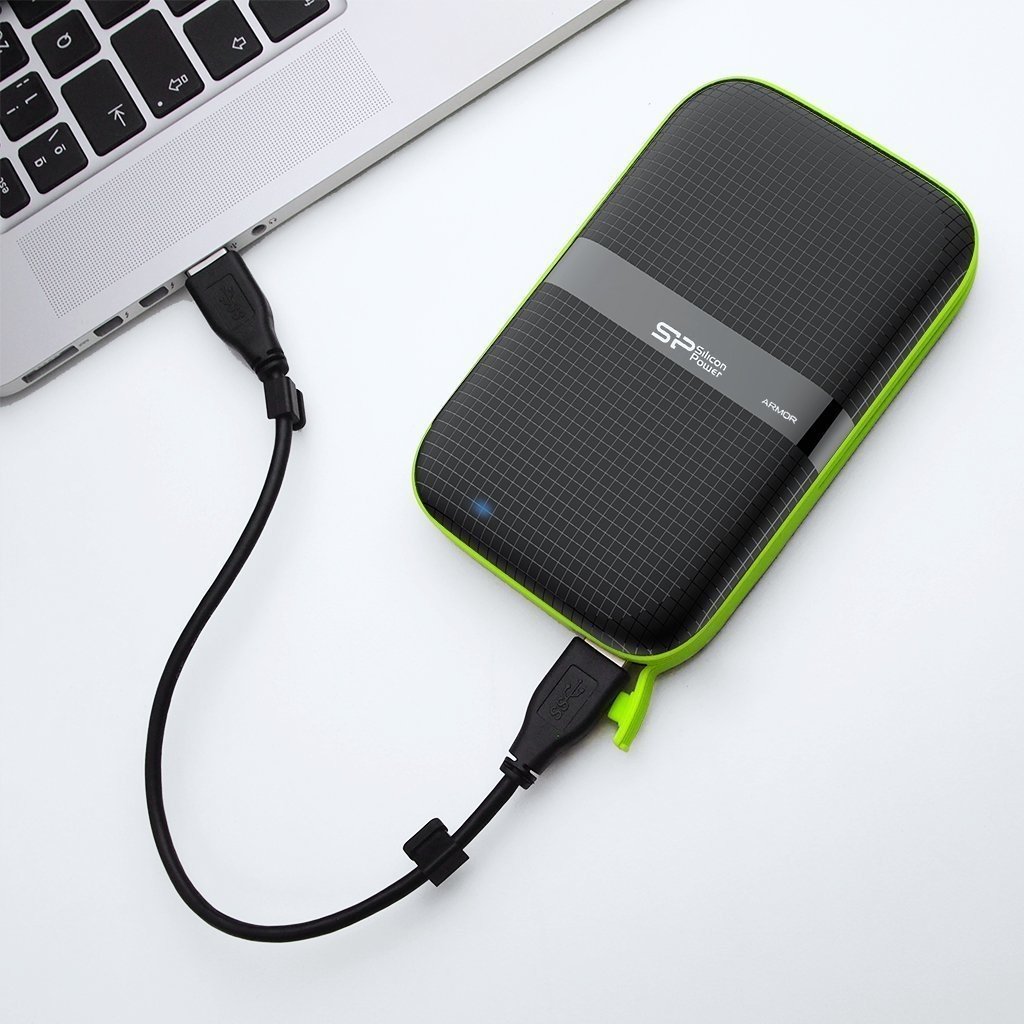 Silicon Power 2 TB External Portable Hard Drive Rugged Armor A60 Shockproof Water-Resistant 2.5-Inch USB 3.0 - Image 2