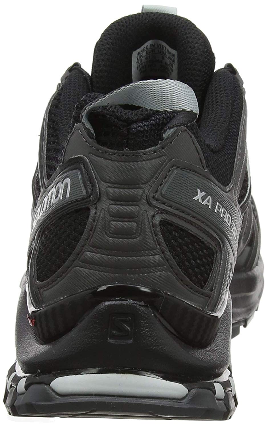 Salomon XA Pro 3D Men's Trail Running and Hiking Shoes, Stability, Grip, and Long-Lasting Protection, Black Magnet Quiet Shade, 9.5 UK - Image 3