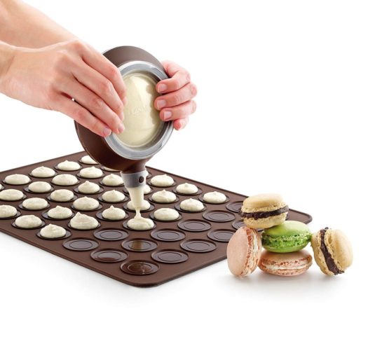 Lékué 40 x 30 mm Macaron Mat, Brown - Image 2