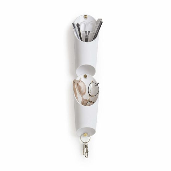 Umbra Wall Vessel, Plastic, White, Normal - Image 4