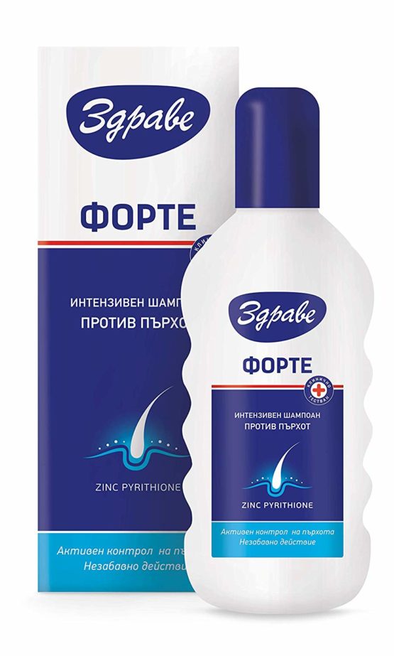 ZDRAVE Forte Intensive Shampoo Against Dandruff, 130 ml