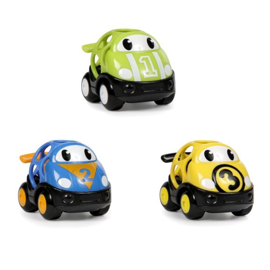 Bright Starts Oball Go Grippers Vehicle Race Car (Pack of 3)