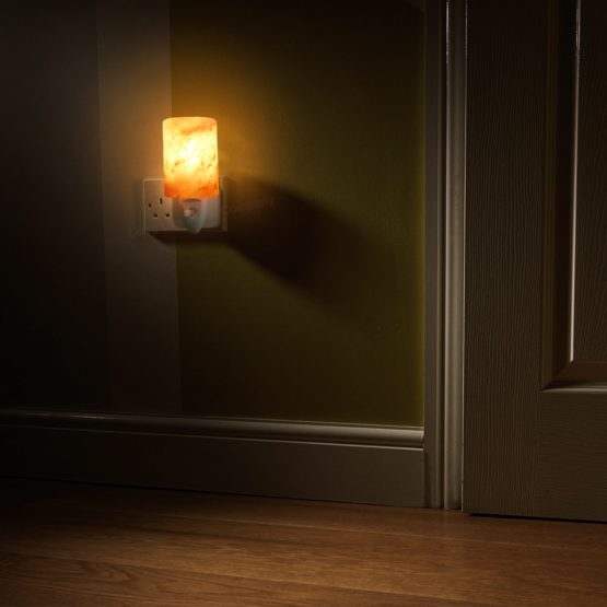 Long Life Lamp Company NLS01 Himalayan Salt Rock Lamp Plug In Night Light Air Purifier Switchable Natural Crystal Mood Light Hand Crafted - Image 4