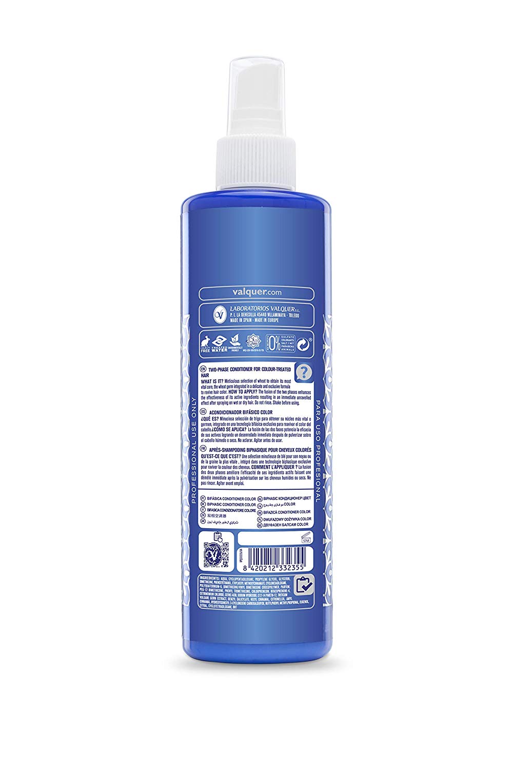 Valquer Zero Formula Ultra Moisturizing Shampoo. Nourishes, Repairs and Softens Dry Hair - Image 4
