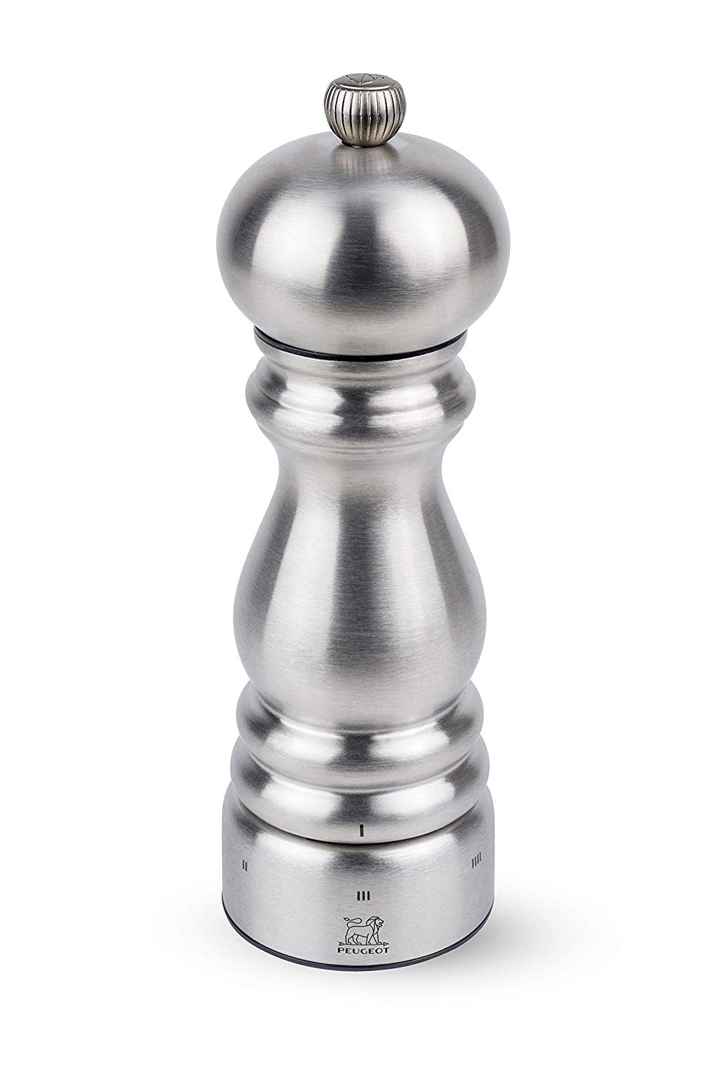 Peugeot "Paris u'select" Salt Mill, Stainless Steel, 18 cm, 32487, Chef - Stainless Steel