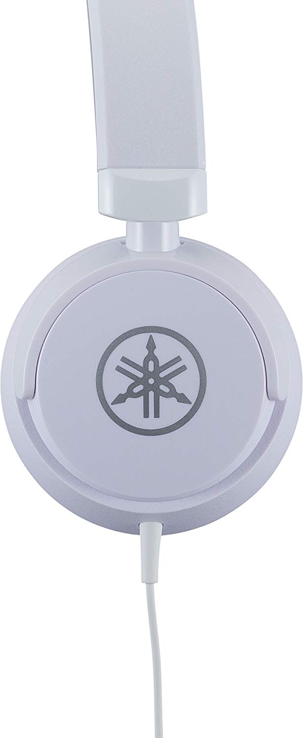 Yamaha HPH-50 Headphones, Quality Sound, Deep Bass and Balanced Treble, Over the Ear, Wired Musicians Headphones, in White - Image 2