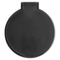 eBuyGB Compact Vanity Handbag Mirrors Folding Cosmetic Mirror Toiletry Bag, Black, Pack of 10, 13 cm