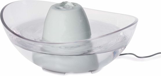 PetSafe Drinkwell, 3 Litre Sedona Pet Drinking Fountain, Ceramic, Silent Pump, Free Flowing Water, for Cats and Dogs