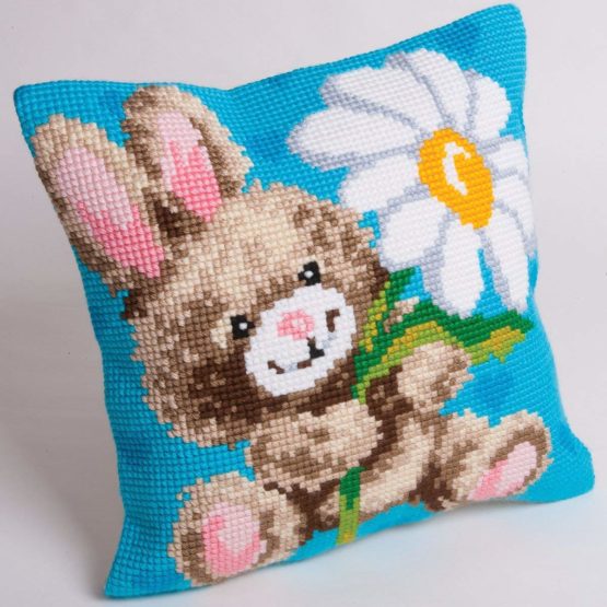 Collection D'Art Cross Stitch Cushion: Mr Jeannot - Image 2